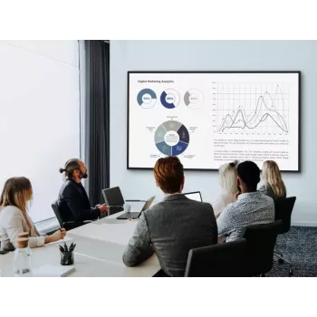 Viewsonic CDE7530 Signage Display 190.5 cm (75 tolli) Wi-Fi 450 cd/m² 4K Ultra HD Must sisseehitatud protsessoriga Android 11