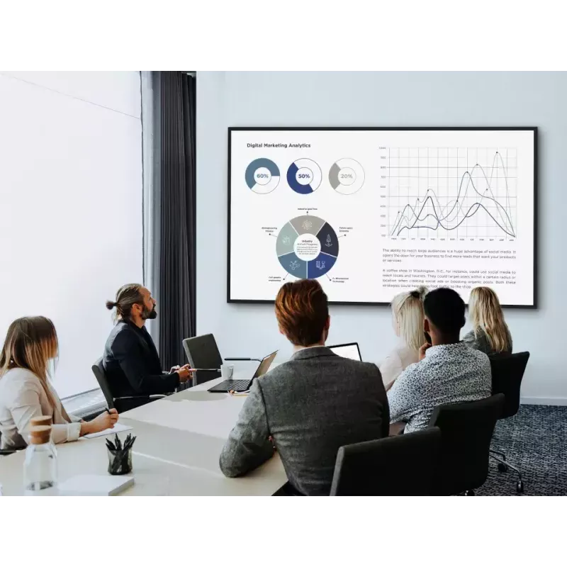 Viewsonic CDE7530 Signage Display 190.5 cm (75 tolli) Wi-Fi 450 cd/m² 4K Ultra HD Must sisseehitatud protsessoriga Android 11
