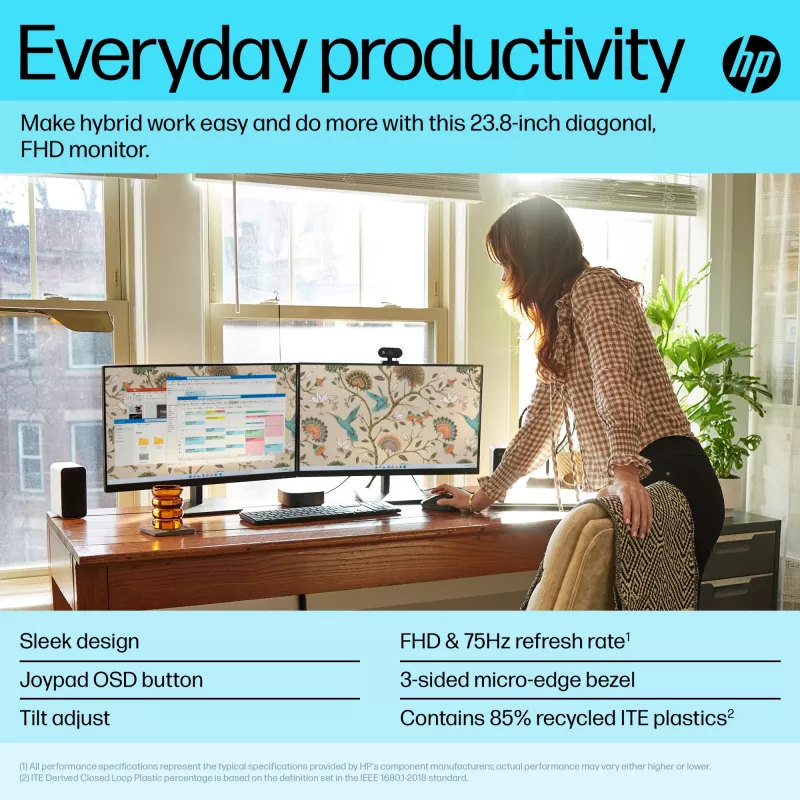 Monitor HP P24v G5 23.8 tolli Full HD LCD 1920x1080