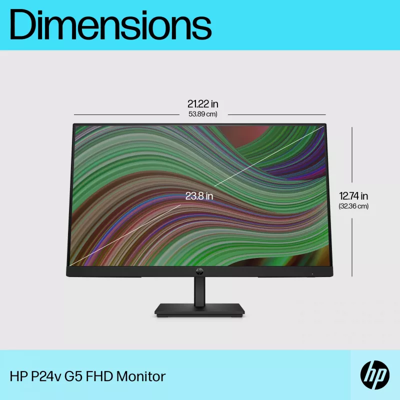 Monitor HP P24v G5 23.8 tolli Full HD LCD 1920x1080