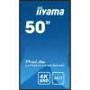 iiyama LH5041UHS-B2AG Signage Display Digitaalne infokuva lameekraan 127 cm (50 tolli) LCD 500 cd/m² 4K Ultra HD Must 24/7