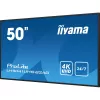 iiyama LH5041UHS-B2AG Signage Display Digitaalne infokuva lameekraan 127 cm (50 tolli) LCD 500 cd/m² 4K Ultra HD Must 24/7