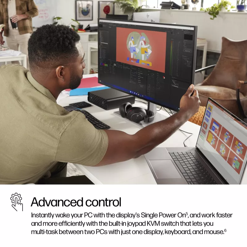 HP Series 7 Pro 31,5-tolline 4K Thunderbolt 4 monitor - 732pk