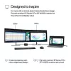 HP Series 5 Pro 24-tolline WUXGA monitor - 524pn, 61 cm (24 tolli), 1920 x 1200 pikslit, WUXGA, LCD, 5 ms, must