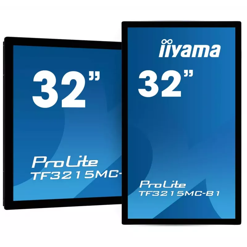iiyama ProLite TF3215MC-B2 arvutimonitor 80 cm (31,5 tolli) 1920 x 1080 pikslit Full HD LED puuteekraan Kiosk must