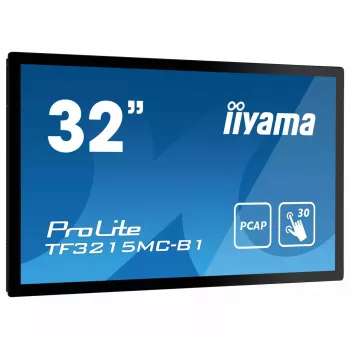iiyama ProLite TF3215MC-B2 arvutimonitor 80 cm (31,5 tolli) 1920 x 1080 pikslit Full HD LED puuteekraan Kiosk must