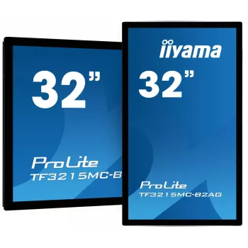 iiyama ProLite TF3215MC-B2AG arvutimonitor 80 cm (31,5 tolli) 1920 x 1080 pikslit Full HD LED puuteekraan kiosk must