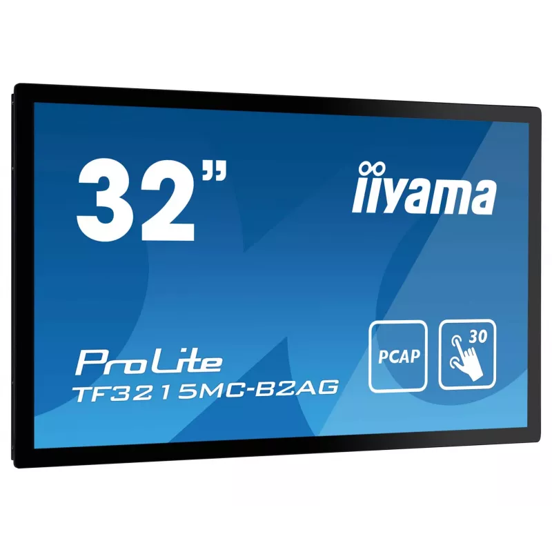 iiyama ProLite TF3215MC-B2AG arvutimonitor 80 cm (31,5 tolli) 1920 x 1080 pikslit Full HD LED puuteekraan kiosk must