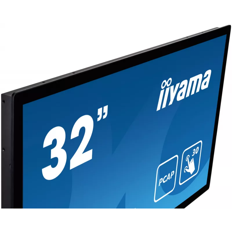 iiyama ProLite TF3215MC-B2AG arvutimonitor 80 cm (31,5 tolli) 1920 x 1080 pikslit Full HD LED puuteekraan kiosk must