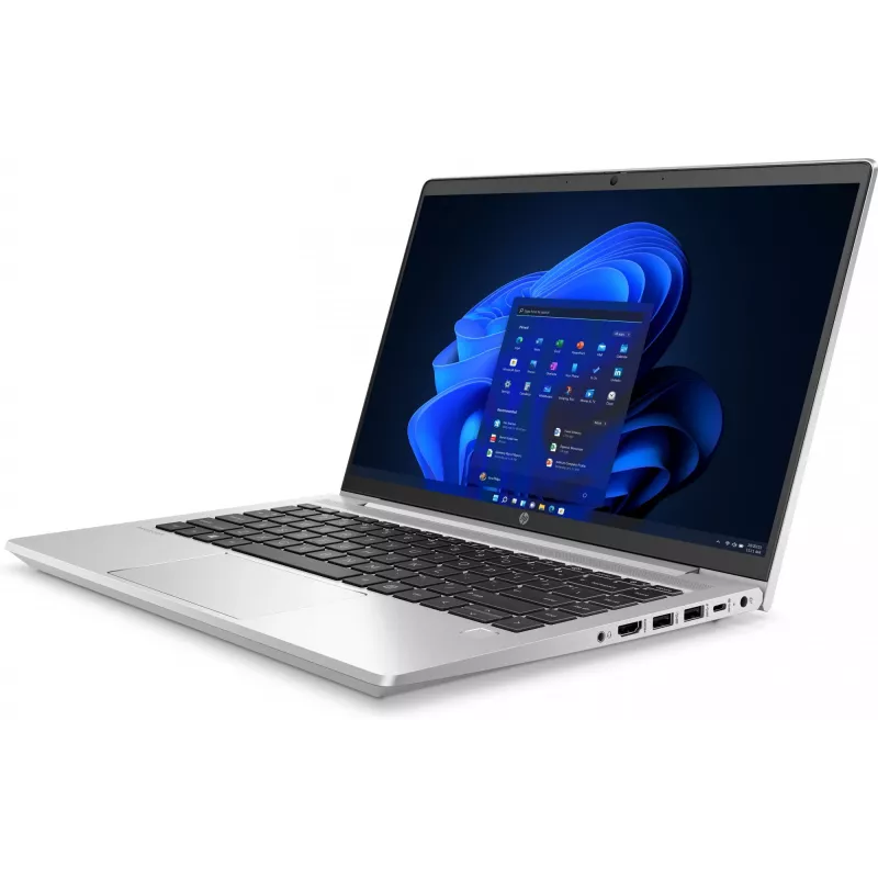 HP ProBook 445 G9 AMD Ryzen™ 5 5625U sülearvuti 35,6 cm (14 tolli) Full HD 8 GB DDR4-SDRAM 256 GB SSD Wi-Fi 6 (802.11ax) Windows 11 Pro hõbedane