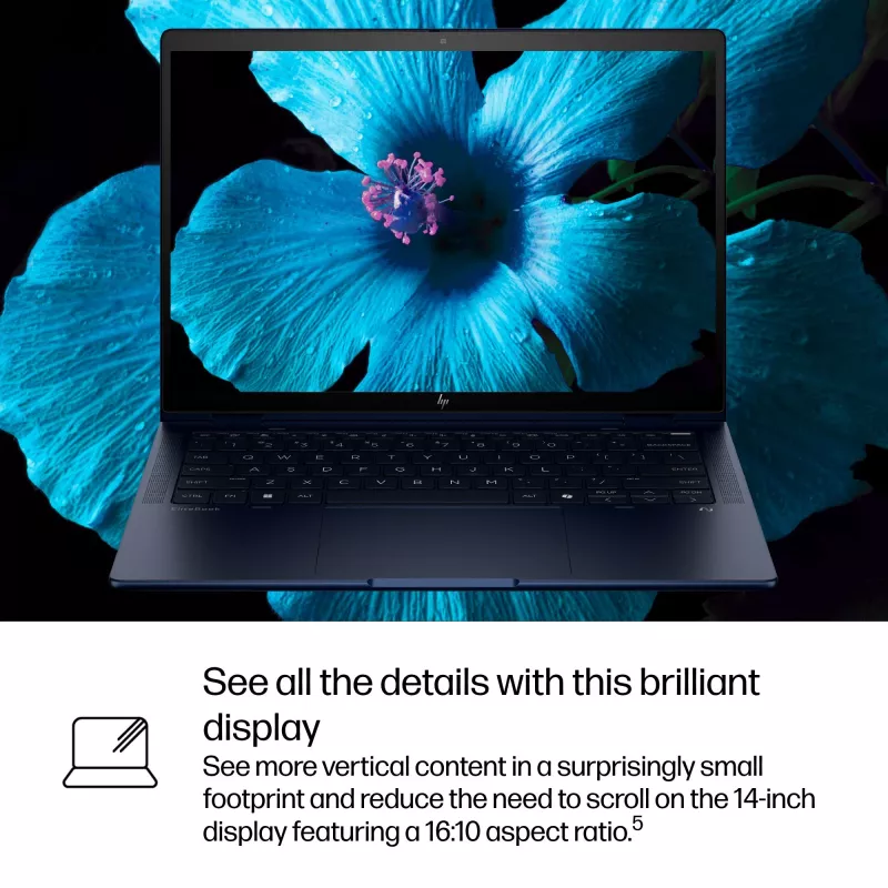 Hübriidsülearvuti HP EliteBook X Flip G1i 14 tolli Intel Core Ultra 7 1TB SSD