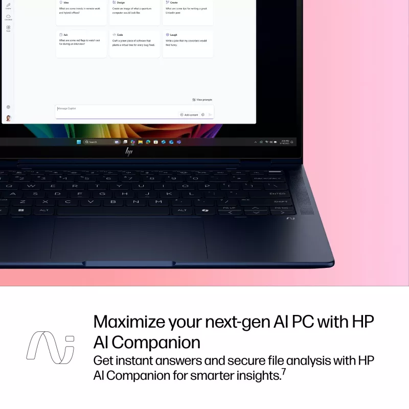 Hübriidsülearvuti HP EliteBook X Flip G1i 14 tolli Intel Core Ultra 7 1TB SSD