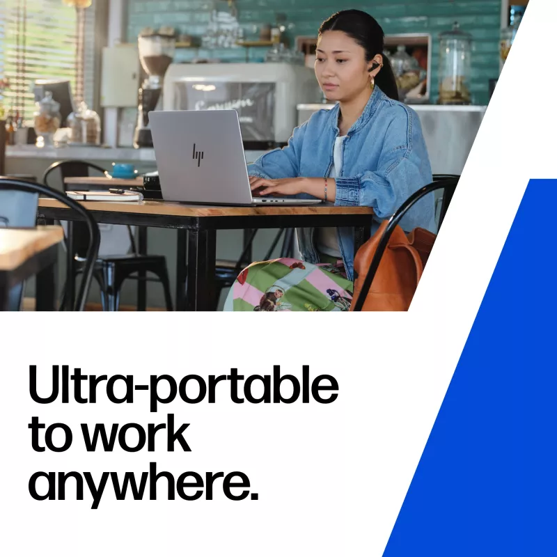 HP ZBook Ultra G1a Copilot+ PC AMD Ryzen AI Max PRO 390 35,6 cm (14 tolli) WUXGA 32 GB LPDDR5x-SDRAM Wi-Fi 7 (802.11be) Windows 11 Pro AI tööjaam, AI PC hõbedane