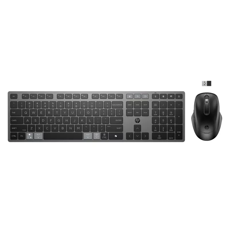 HP 725 Multi-Device laetav juhtmevaba klaviatuuri ja hiire komplekt