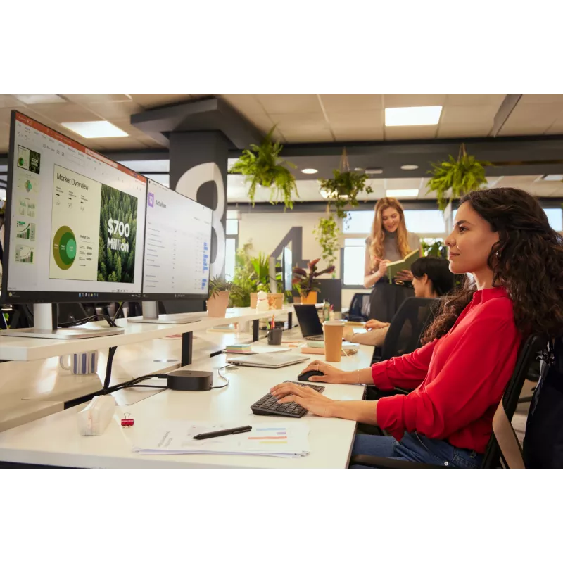 HP 725 Multi-Device laetav juhtmevaba klaviatuuri ja hiire komplekt