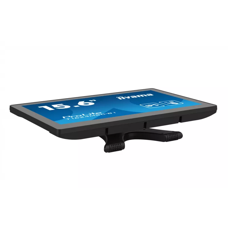 iiyama T1624MSC-B1 arvutimonitor 39,6 cm (15,6 tolli) 1920 x 1080 pikslit Full HD LED puuteekraaniga must