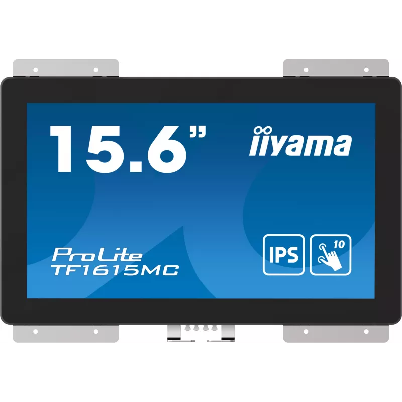 iiyama ProLite TF1615MC-B1 arvutimonitor 39,6 cm (15,6 tolli) 1920 x 1080 pikslit Full HD puuteekraan Must