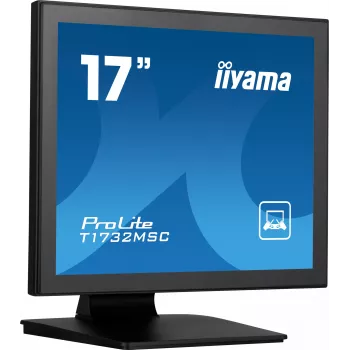 iiyama ProLite arvutimonitor 43,2 cm (17 tolli) 1280 x 1024 pikslit LED puuteekraaniga laudamudel must