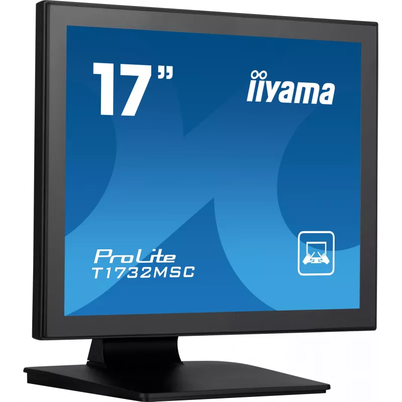 iiyama ProLite arvutimonitor 43,2 cm (17 tolli) 1280 x 1024 pikslit LED puuteekraaniga laudamudel must