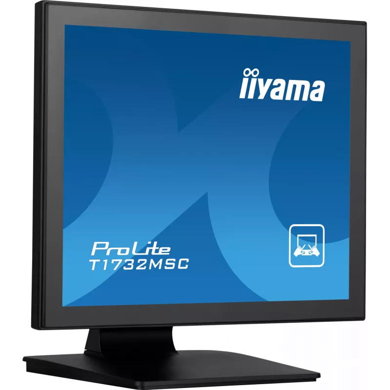 iiyama ProLite arvutimonitor 43,2 cm (17 tolli) 1280 x 1024 pikslit LED puuteekraaniga laudamudel must