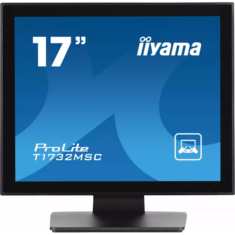 iiyama ProLite arvutimonitor 43,2 cm (17 tolli) 1280 x 1024 pikslit LED puuteekraaniga laudamudel must