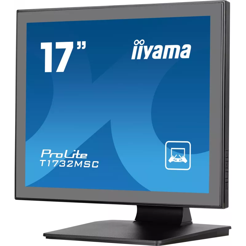 iiyama ProLite arvutimonitor 43,2 cm (17 tolli) 1280 x 1024 pikslit LED puuteekraaniga laudamudel must