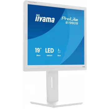 iiyama ProLite B1980S-W1 arvutimonitor 48,3 cm (19 tolli) 1280 x 1024 pikslit SVGA LED Valge