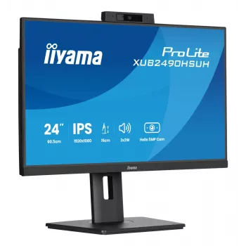 iiyama XUB2490HSUH-B2 arvutimonitor 60,5 cm (23,8 tolli) 1920 x 1080 pikslit Full HD LED must