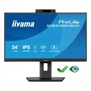 iiyama XUB2490HSUH-B2 arvutimonitor 60,5 cm (23,8 tolli) 1920 x 1080 pikslit Full HD LED must