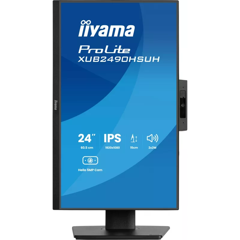 iiyama XUB2490HSUH-B2 arvutimonitor 60,5 cm (23,8 tolli) 1920 x 1080 pikslit Full HD LED must