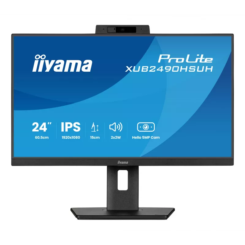 iiyama XUB2490HSUH-B2 arvutimonitor 60,5 cm (23,8 tolli) 1920 x 1080 pikslit Full HD LED must