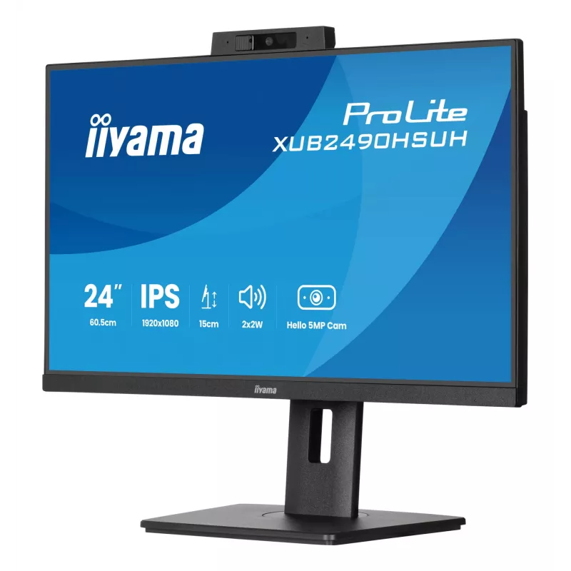 iiyama XUB2490HSUH-B2 arvutimonitor 60,5 cm (23,8 tolli) 1920 x 1080 pikslit Full HD LED must