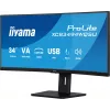 iiyama ProLite XCB3494WQSU-B1 arvutimonitor 86,4 cm (34 tolli) 3440 x 1440 pikslit UltraWide Quad HD LED must
