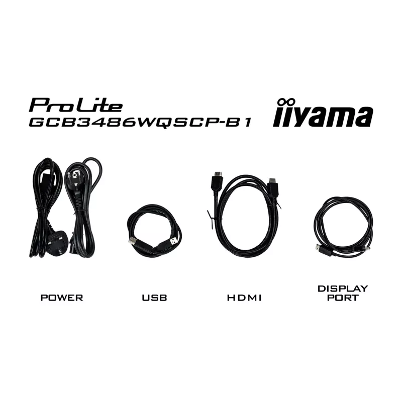 iiyama G-MASTER GCB3486WQSCP-B1 arvutimonitor 86,4 cm (34 tolli) 3440 x 1440 pikslit UltraWide Quad HD must