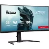 iiyama G-MASTER GCB3484WQSU-B1 arvutimonitor 86,4 cm (34 tolli) 3440 x 1440 pikslit UltraWide Quad HD LED must