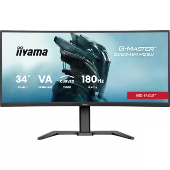 iiyama G-MASTER GCB3484WQSU-B1 arvutimonitor 86,4 cm (34 tolli) 3440 x 1440 pikslit UltraWide Quad HD LED must