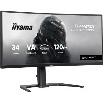 iiyama GCB3482WQSU-B1 arvutimonitor 86,4 cm (34 tolli) 3440 x 1440 pikslit UltraWide Quad HD LED must