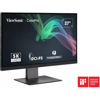 Viewsonic VP2788-5K arvutimonitor 68,6 cm (27 tolli) 5120 x 2880 pikslit 5K Ultra HD LED must