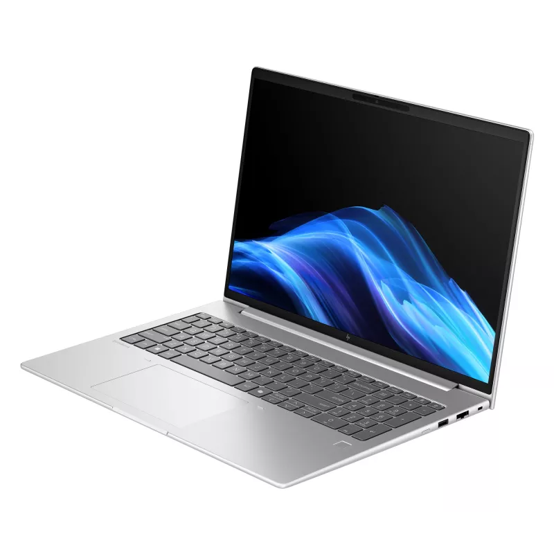 HP EliteBook 6 G1a AI PC AMD Ryzen™ 5 230 Sülearvuti 40,6 cm (16 tolli) WUXGA 16 GB DDR5-SDRAM Wi-Fi 7 (802.11be) Windows 11 Pro Hõbedane