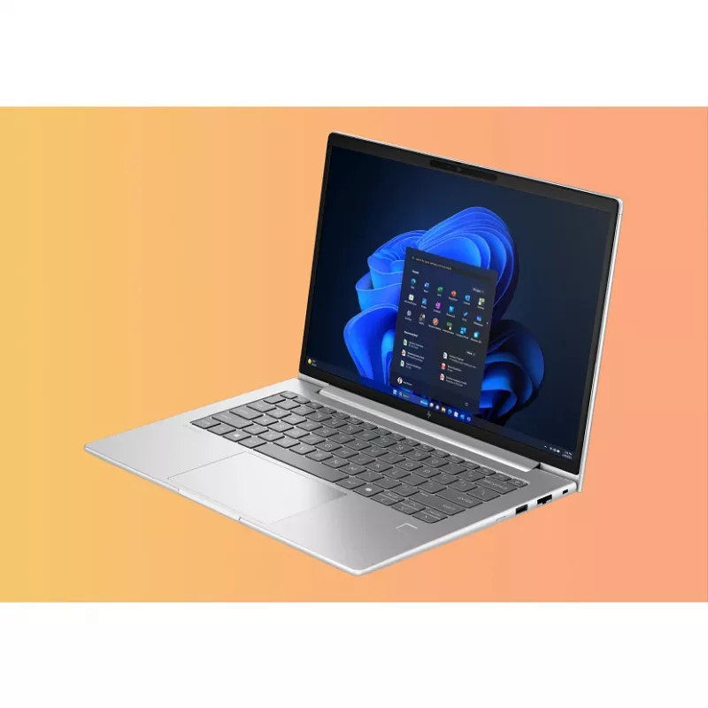 HP EliteBook 6 G1i AI Intel Core Ultra 5 225U sülearvuti 35,6 cm (14 tolli) WUXGA 16 GB DDR5-SDRAM Wi-Fi 7 (802.11be) Windows 11 Pro AI PC hõbedane