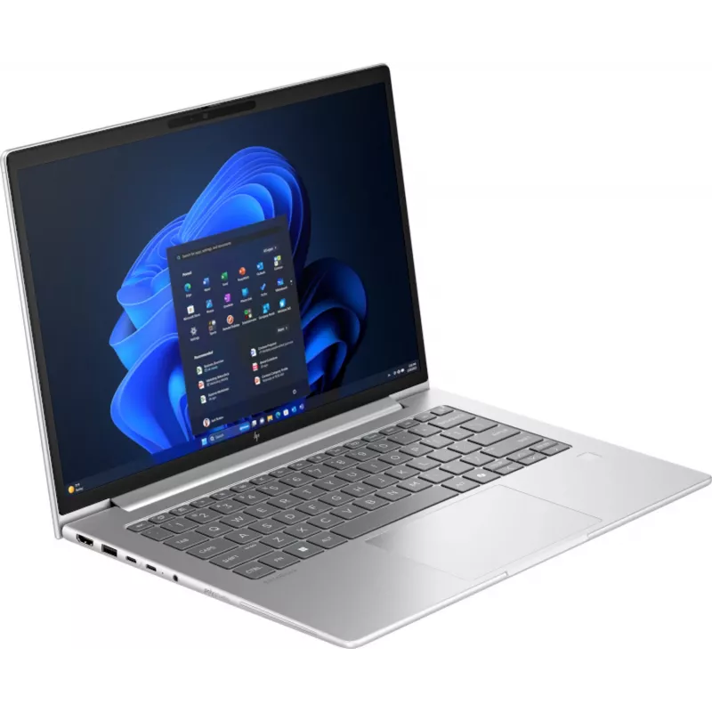 HP EliteBook 6 G1i AI Intel Core Ultra 7 255U sülearvuti 35,6 cm (14 tolli) WUXGA 32 GB DDR5-SDRAM Wi-Fi 7 (802.11be) Windows 11 Pro AI PC hõbedane