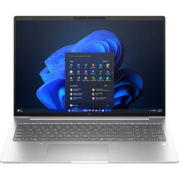 HP EliteBook 6 G1i AI Intel Core Ultra 5 225U sülearvuti 40,6 cm (16 tolli) WUXGA 16 GB DDR5-SDRAM Wi-Fi 7 (802.11be) Windows 11 Pro AI PC hõbedane