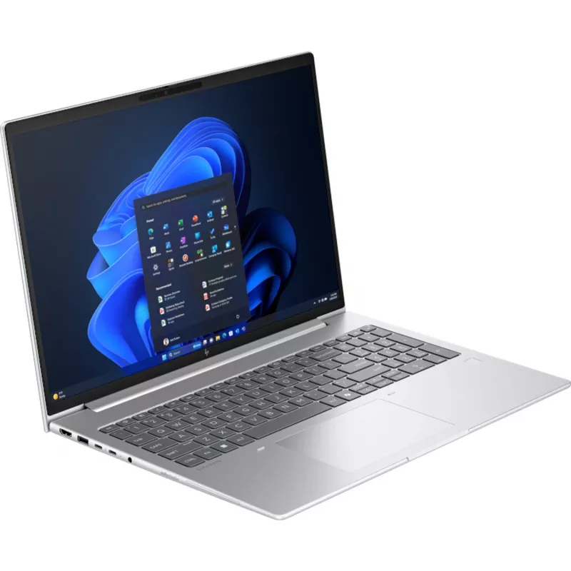 HP EliteBook 6 G1i AI Intel Core Ultra 5 225U sülearvuti 40,6 cm (16 tolli) WUXGA 16 GB DDR5-SDRAM Wi-Fi 7 (802.11be) Windows 11 Pro AI PC hõbedane