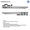 HP EliteBook 6 G1i AI Intel Core Ultra 5 225U sülearvuti 40,6 cm (16 tolli) WUXGA 16 GB DDR5-SDRAM Wi-Fi 7 (802.11be) Windows 11 Pro AI PC hõbedane