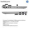HP EliteBook 6 G1i AI PC Intel Core Ultra 7 255U Sülearvuti 33,8 cm (13,3 tolli) WUXGA 32 GB DDR5-SDRAM Wi-Fi 7 (802.11be) Windows 11 Pro Hõbedane