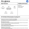 HP Z2 G1i Intel Core Ultra 7 265K 32 GB DDR5-SDRAM NVIDIA RTX 2000 Ada Windows 11 Pro Mini PC Tööjaam AI Tööjaam, AI PC