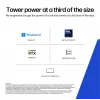 HP Z2 SFF G1i Intel Core Ultra 7 265K 32 GB DDR5-SDRAM NVIDIA RTX A400 Windows 11 Pro tööjaam AI tööjaam, AI PC