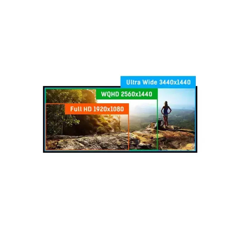 Arvutimonitor IIYAMA ProLite XUB3493WQSU-B6 34 tolli 3440×1440 UltraWide QHD IPS LED, 1 ms, USB 3.2 jaotur, kõlarid, VESA, kõrguse reguleerimine