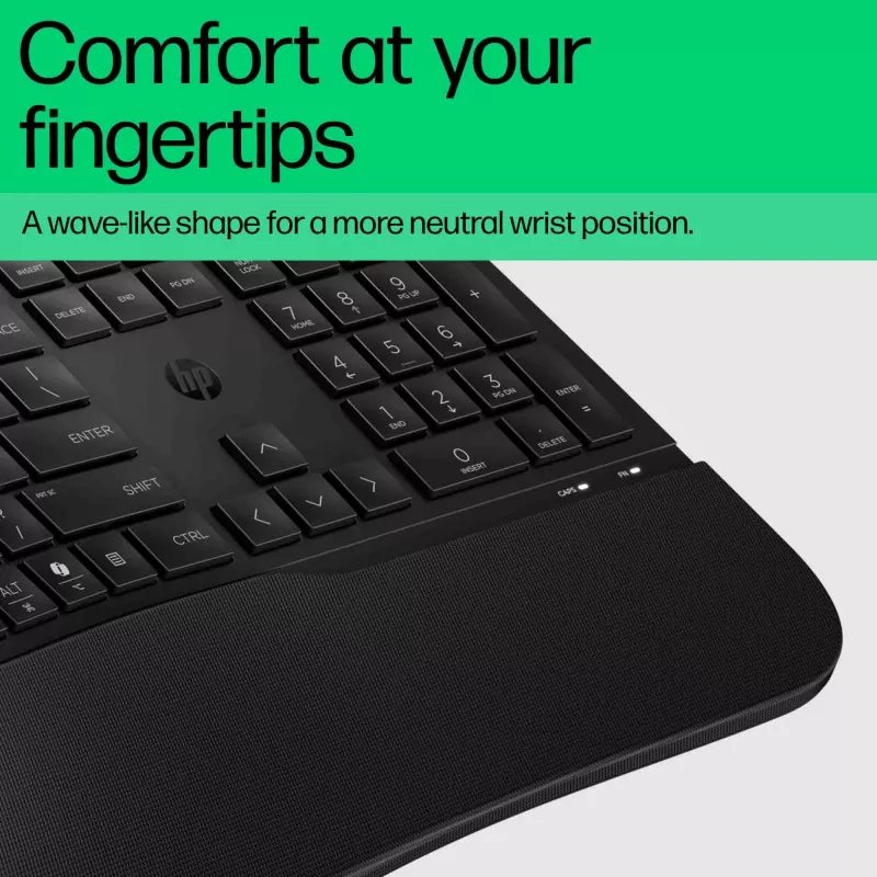 HP 480 Comfort juhtmega klaviatuur