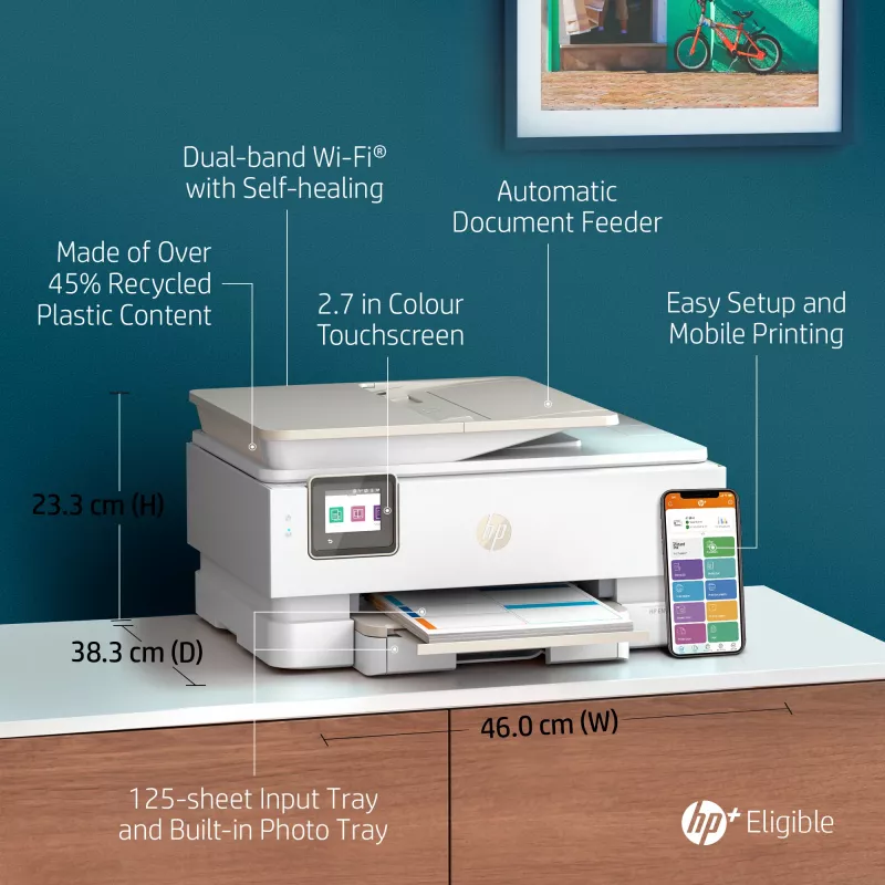 HP ENVY Inspire 7920e juhtmevaba mitmeotstarbeline värviprinter, Instant Ink; koopiamasin, skanner